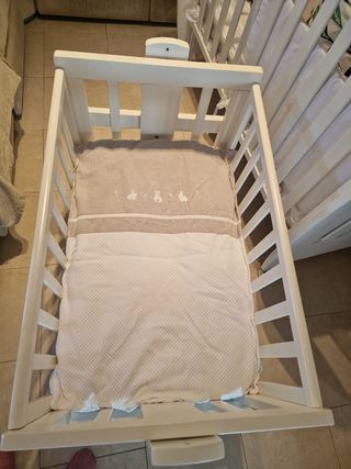 Minicuna Colecho Blanca 4 en 1