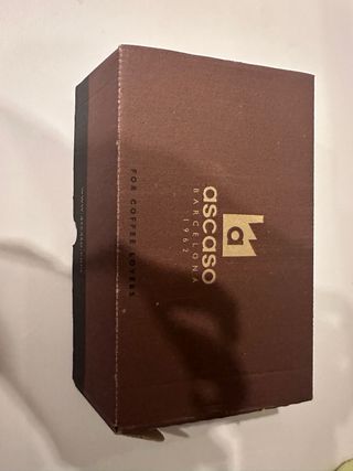 Cafetera espresso Ascaso Dream negra