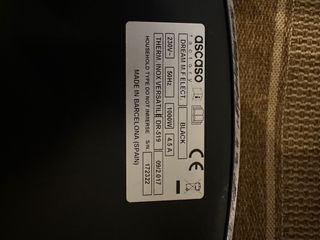 Cafetera espresso Ascaso Dream negra