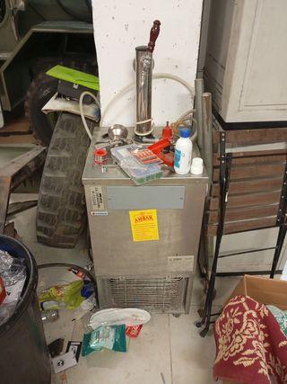 Suertidor cerveza averiado