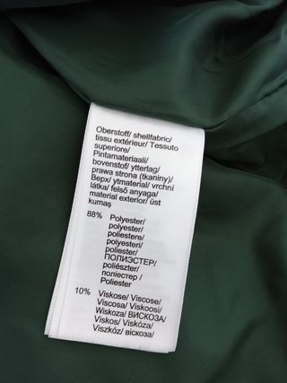 Cappotto verde Bonprix S