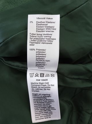 Cappotto verde Bonprix S