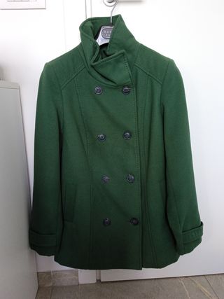 Cappotto verde Bonprix S