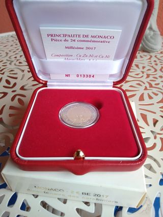 2 euro commemorativi monaco