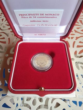 2 euro commemorativi monaco
