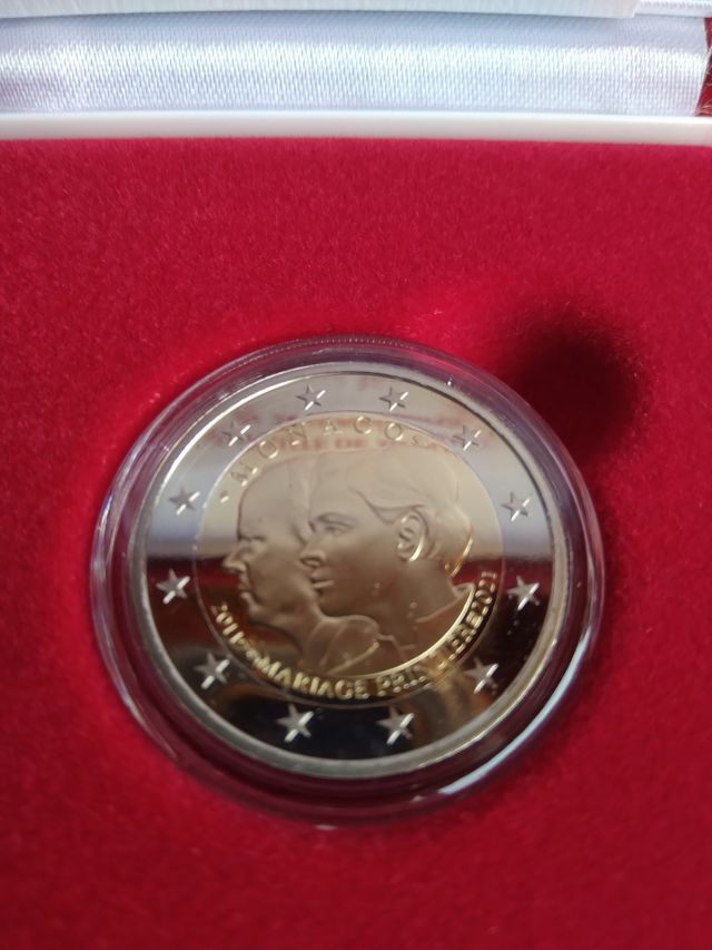 2 euro commemorativi monaco