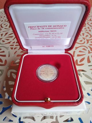 2 euro commemorativi monaco