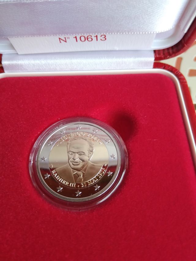 2 euro commemorativi monaco