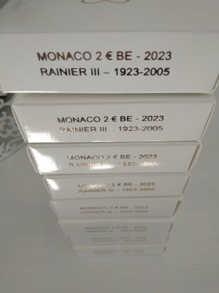2 euro commemorativi monaco