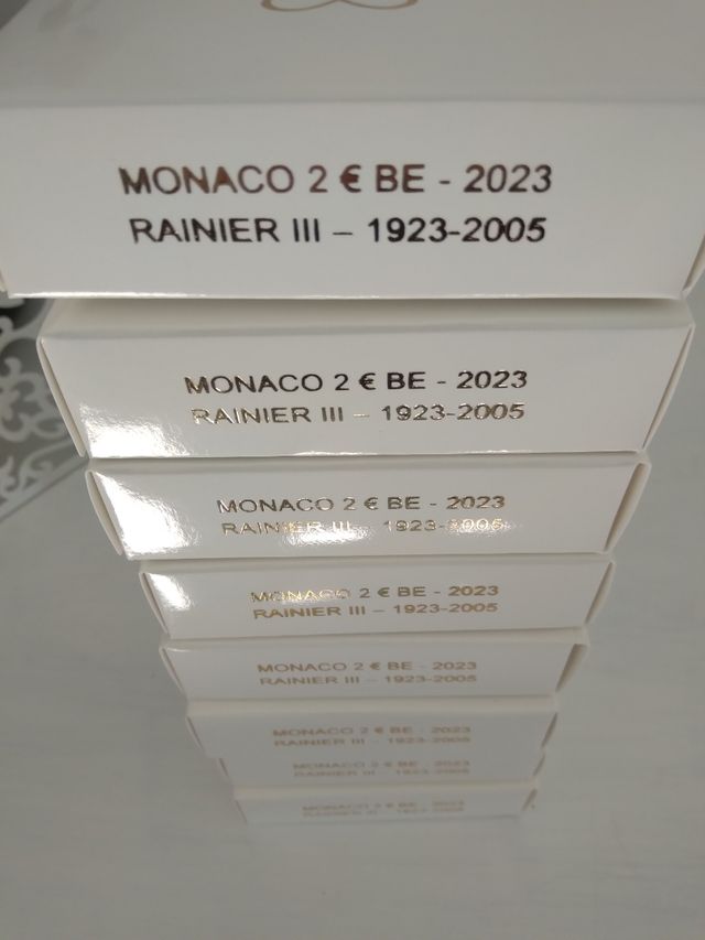 2 euro commemorativi monaco