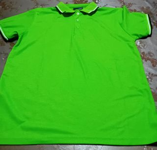 Polo Foglie Rosse Verde M