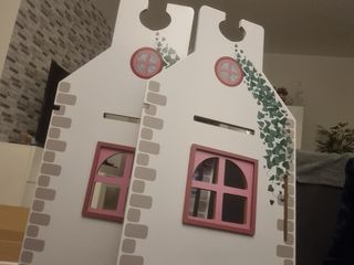 Casita Muñecas Madera Lidl - 2 Escaleras