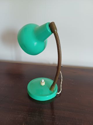 Abat-jour vintage colore verde
