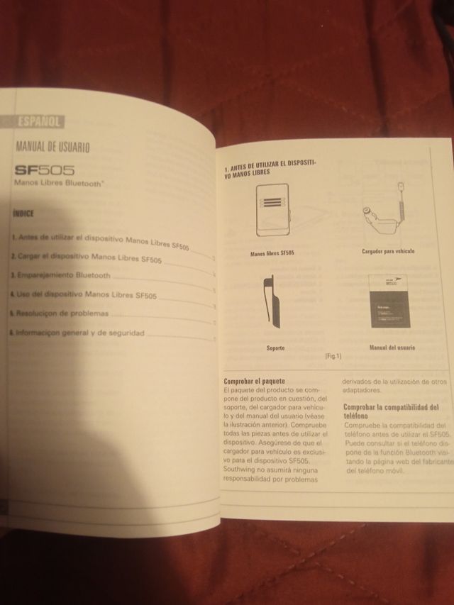 Manos libres bluetooth 