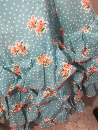 Vestido de flamenca niña