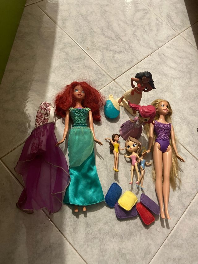 Lotto bambole Disney principesse
