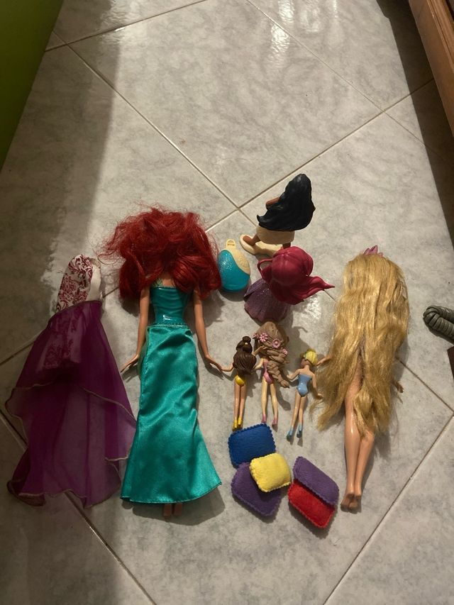 Lotto bambole Disney principesse
