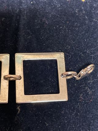 Braccialetto argento 925 - composizione a Quadri