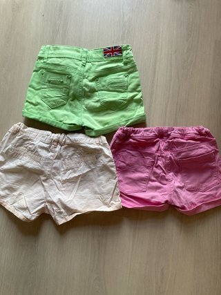 Shorts cortos niña 11-12 años Tejanos y colores