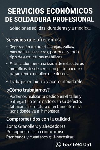Soldadura. Reparaciones. Metal. Soldador.