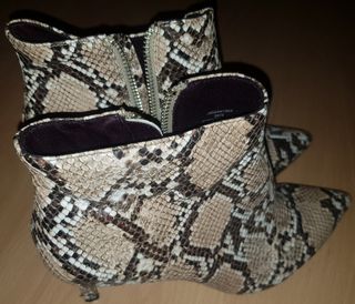 Botines mujer Stradivarius animal print 38