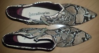 Botines mujer Stradivarius animal print 38
