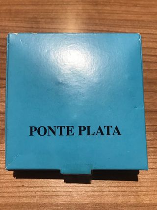 Colgante y pendientes de cristal y plata