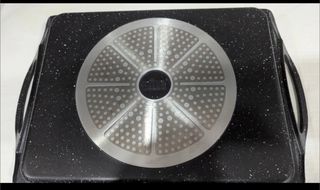 -Sartén Pyrex Optima o Plancha Grill Negra con Asa