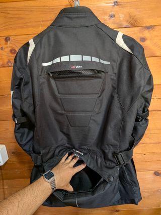 Chaqueta moto LOVO - negra, talla M