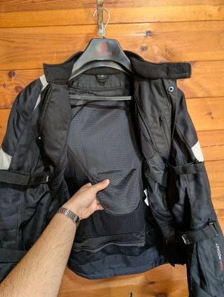 Chaqueta moto LOVO - negra, talla M