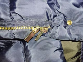 Plumas azul marino mujer