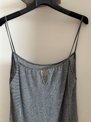 Vestido rayas Sita Murt - Azul/Blanco