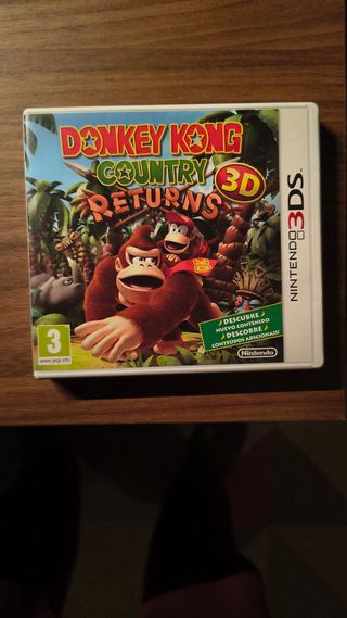 Donkey Kong Country Returns 3D PAL ESP