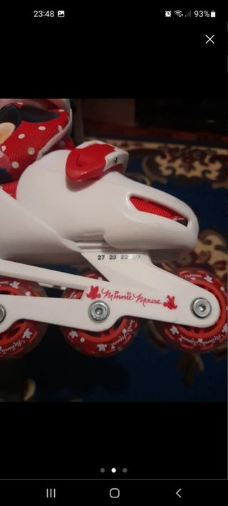 Patines Minnie Mouse niña