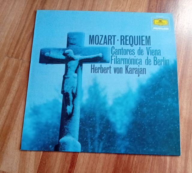 Vinilo Mozart Requiem - Karajan