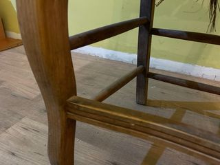 4 sillas madera rústica