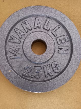 Discos de peso 2.5kg