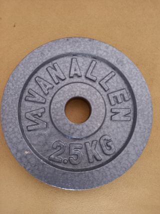 Discos de peso 2.5kg