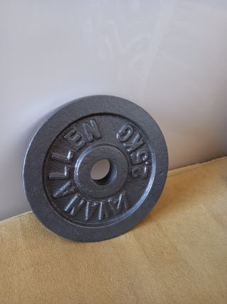 Discos de peso 2.5kg