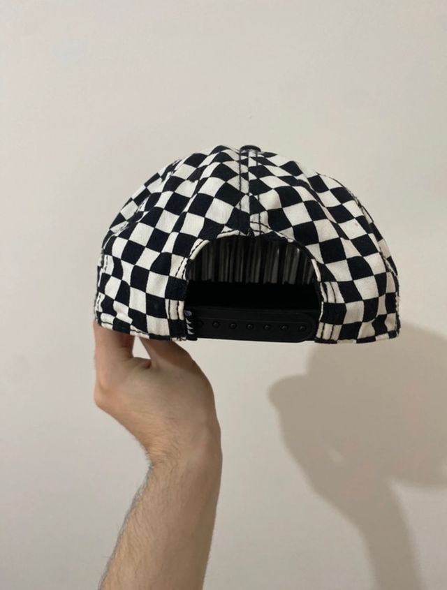 Gorra a cuadros 