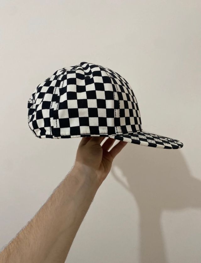 Gorra a cuadros 