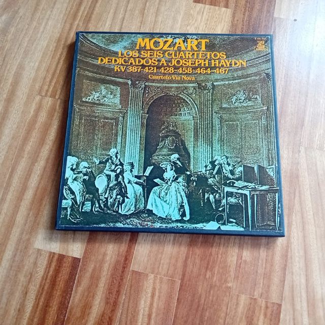 Vinilo Mozart: 6 Cuartetos -  KV 307-465