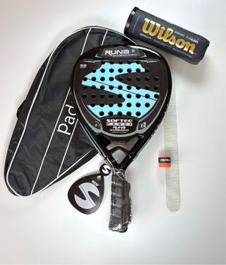 Pala Pádel Softee + Accesorios