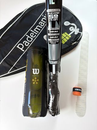 Pala Pádel Softee + Accesorios