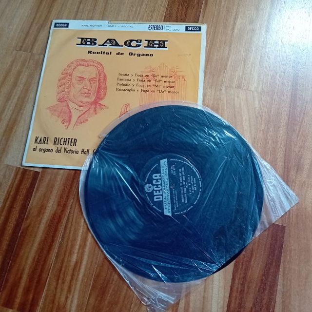 Vinilo Karl Richter - Bach Órgano
