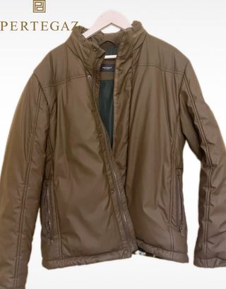 Cazadora Pertegaz verde militar hombre.