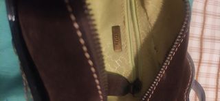 Bolso Tous bandolera beige y marrón
