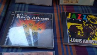 6 CDs (7) de música diversa, de rock a jazz