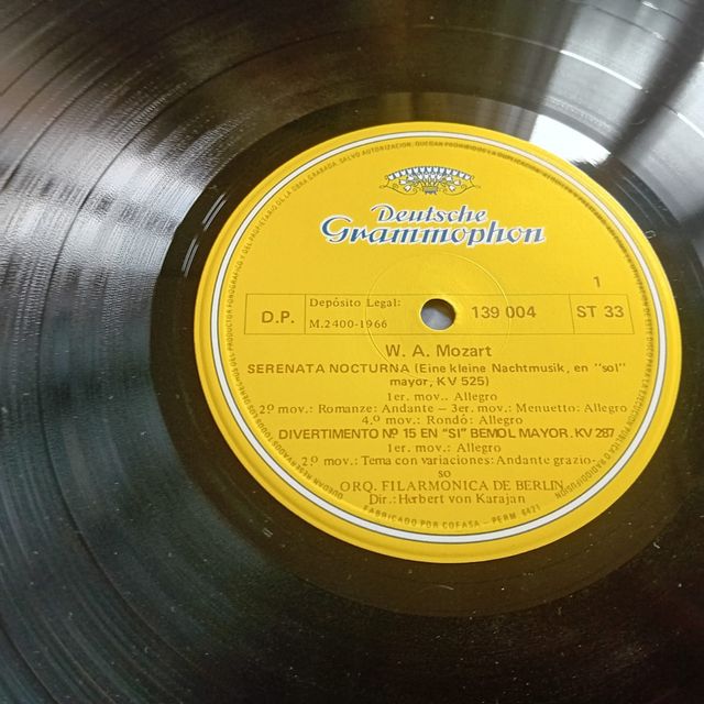Vinilo Mozart - Orquesta Filarmónica de Berlín