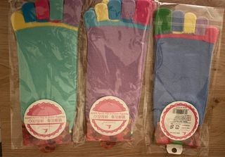 Calcetines de dedos.A estrenar
ideal pilates, yoga